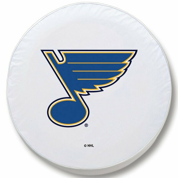 Holland Bar Stool Co 35 x 12.5 St Louis Blues Tire Cover TCH2STLBluWT